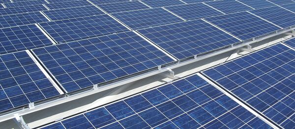 Placas fotovoltaicas (imagen referencial) - Sputnik Mundo