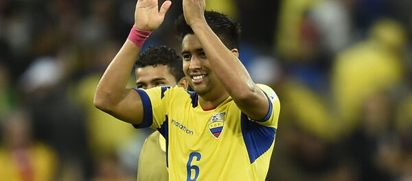 Cristhian Noboa, futbolista mediocampista ecuatoriano jugador del F.C. Zenit - Sputnik Mundo