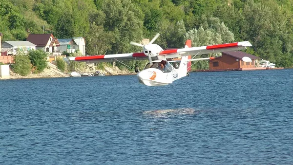 El hidroavión biplaza ruso, Borey - Sputnik Mundo