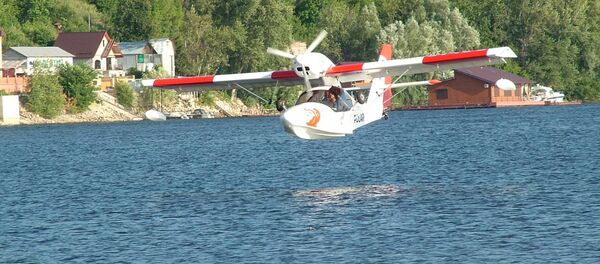 El hidroavión biplaza ruso, Borey - Sputnik Mundo
