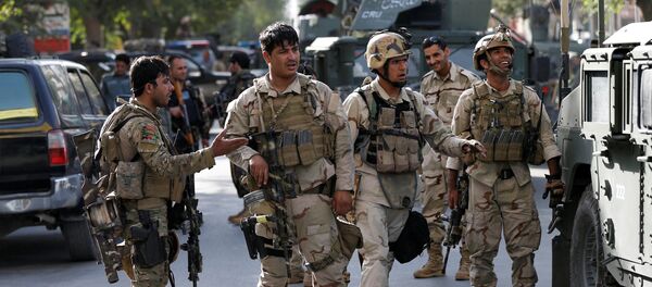 Las fuerzas de seguridad de Afganistán - Sputnik Mundo