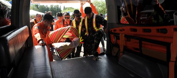 Ambulancia en Filipinas (archivo) - Sputnik Mundo