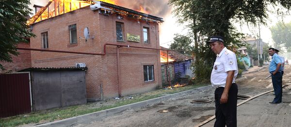 Incendio en Rostov del Don - Sputnik Mundo