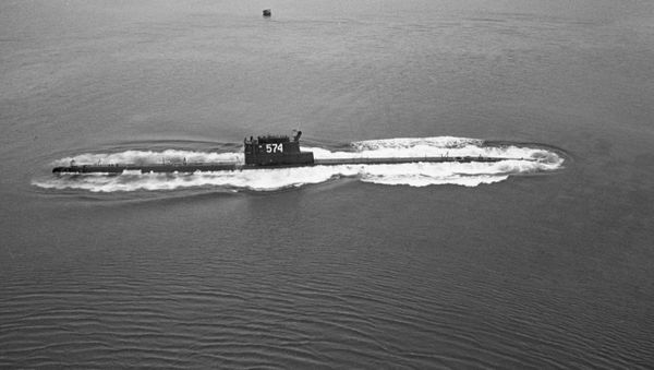 Submarino K-129 de la flota del Pacífico Submarino K-129 de la flota del Pacífico - Sputnik Mundo