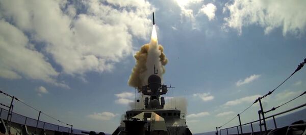 El lanzamiento del Kalibr en Siria - Sputnik Mundo