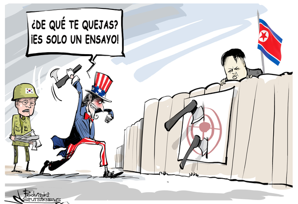 Seúl y Washington inician maniobras en la península coreana - Sputnik Mundo