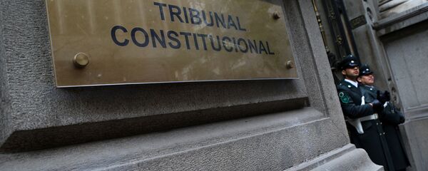 Tribunal Constitucional de Chile - Sputnik Mundo