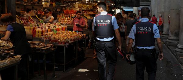 Mossos d'Esquadra en Barcelona Mossos d'Esquadra en Barcelona - Sputnik Mundo