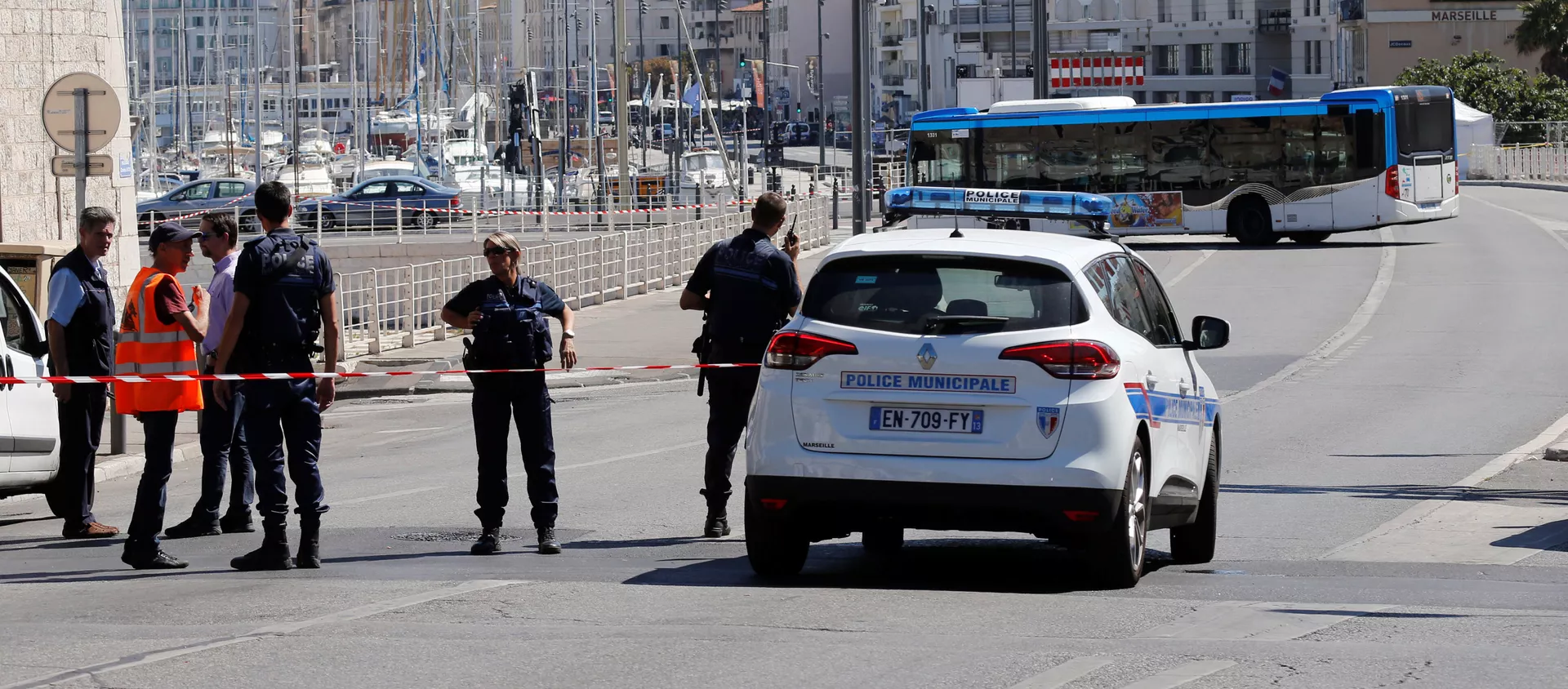 Policía francesa en Marsella Policía francesa en Marsella - Sputnik Mundo, 1920, 18.11.2019