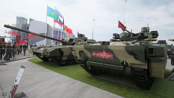 Equipos militares rusos muestran su talento: el primer día del foro Army 2017 - Sputnik Mundo