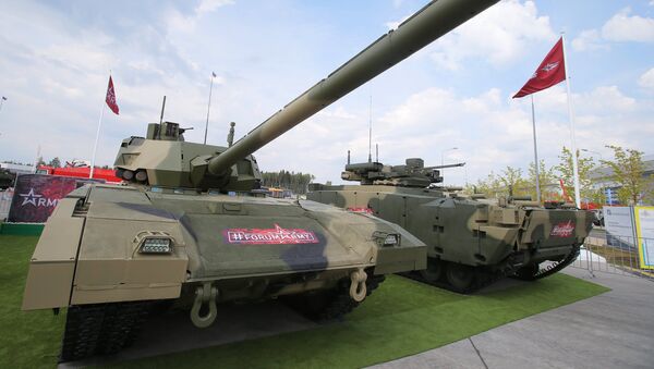 El tanque ruso T-14 Armata - Sputnik Mundo