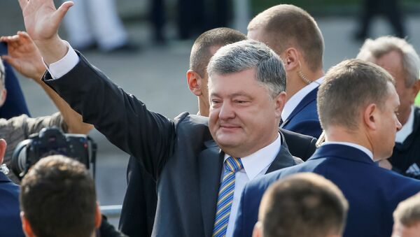 Petró Poroshenko, presidente de Ucrania - Sputnik Mundo