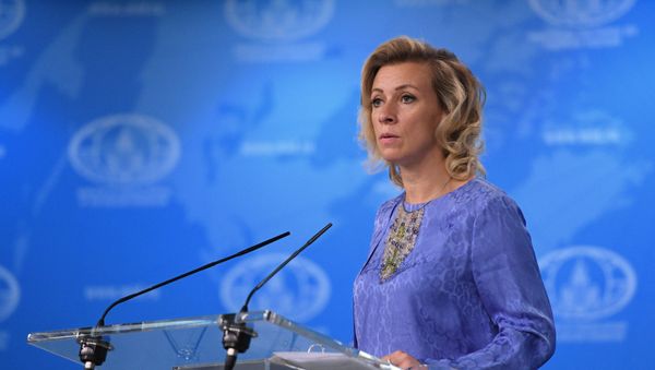 María Zajárova, portavoz del Ministerio de Asuntos Exteriores de Rusia María Zajárova, portavoz del Ministerio de Asuntos Exteriores de Rusia - Sputnik Mundo