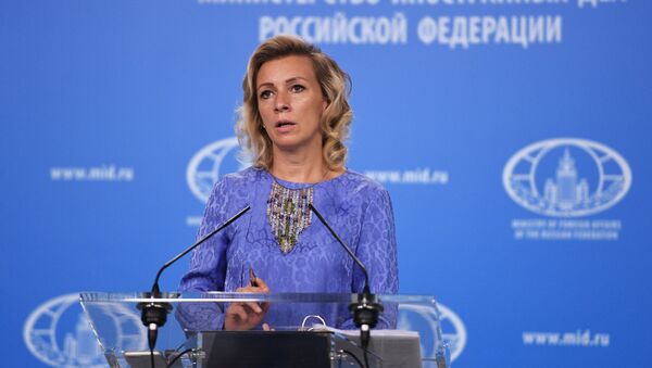 María Zajárova, portavoz del Ministerio de Asuntos Exteriores de Rusia - Sputnik Mundo