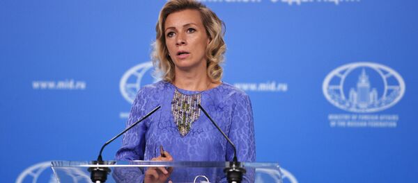 María Zajárova, portavoz del Ministerio de Asuntos Exteriores de Rusia - Sputnik Mundo