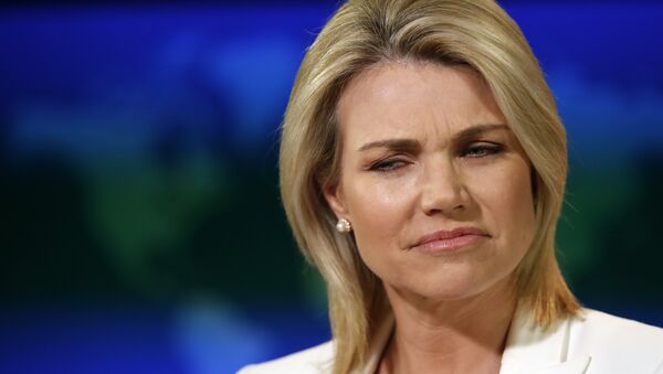 Heather Nauert, portavoz del Departamento de Estado de EEUU - Sputnik Mundo