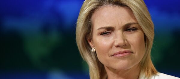 Heather Nauert, portavoz del Departamento de Estado de EEUU - Sputnik Mundo