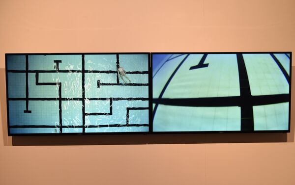 Una instalación de Bienalsur en el Museo Nacional de Artes Visuales de Montevideo - Sputnik Mundo