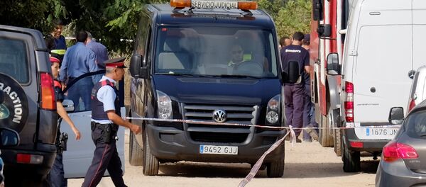 Policía de España en Alcanar - Sputnik Mundo