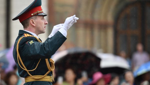El director de la orquesta del Ministerio de Defensa ruso El director de la orquesta del Ministerio de Defensa ruso - Sputnik Mundo