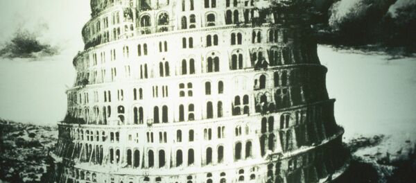 Un cuadro de la Torre de Babel - Sputnik Mundo