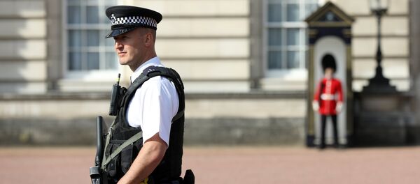 Policía enfrente del Palacio de Buckingham, Londres, Reino Unido - Sputnik Mundo