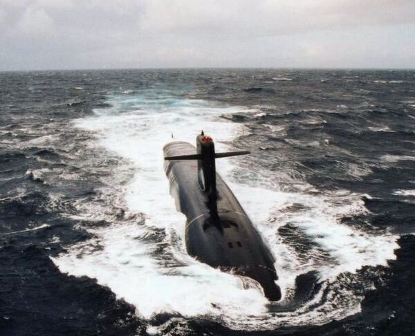 Submarino francés Le Témeraire, de la clase Le Triomphant Submarino francés Le Témeraire, de la clase Le Triomphant - Sputnik Mundo