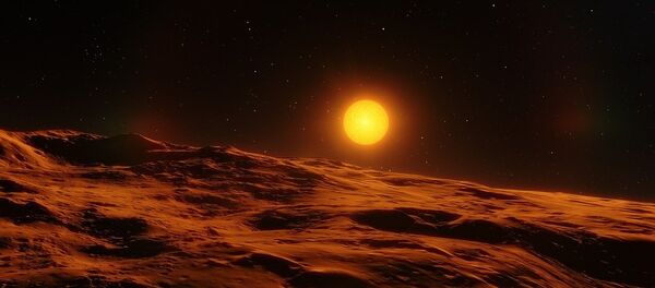 La superficie de un cuerpo celeste La superficie de un cuerpo celeste - Sputnik Mundo