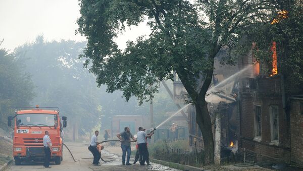 Incendio en la ciudad rusa de Rostov del Don - Sputnik Mundo