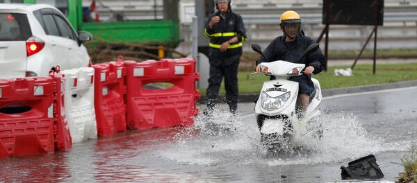 Consecuencias del tifón Pakhar en China Consecuencias del tifón Pakhar en China - Sputnik Mundo