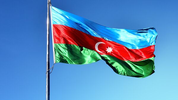 Bandera de Azerbaiyán - Sputnik Mundo