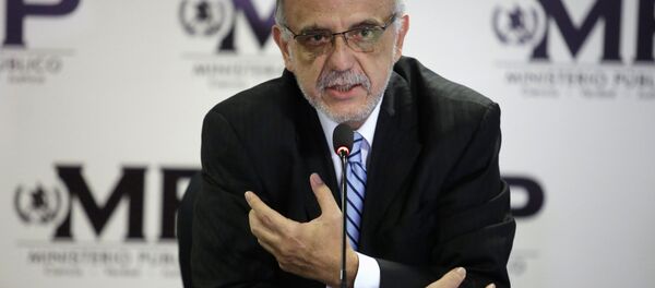 Iván Velásquez, el jefe de la Comisión Internacional Contra la Impunidad en Guatemala Iván Velásquez, el jefe de la Comisión Internacional Contra la Impunidad en Guatemala - Sputnik Mundo