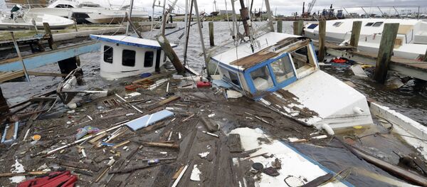 Consecuencias del huracán Harvey en EEUU Consecuencias del huracán Harvey en EEUU - Sputnik Mundo