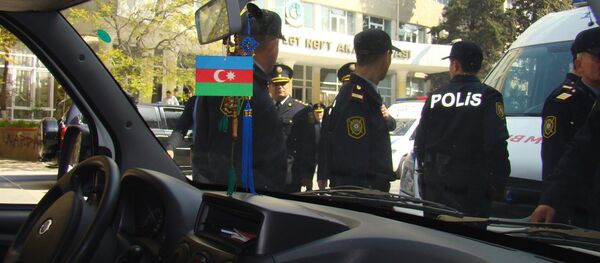 Policías de Azerbaiyán Policías de Azerbaiyán - Sputnik Mundo