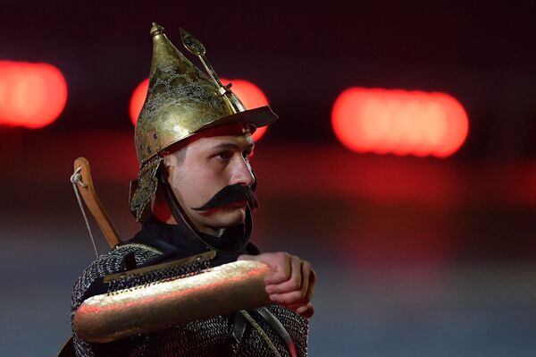La espectacular ceremonia de inauguración del festival Torre Spásskaya en Moscú - Sputnik Mundo