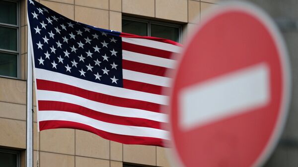 Bandera de EEUU - Sputnik Mundo