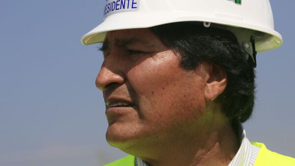 Evo Morales, presidente de Bolivia - Sputnik Mundo
