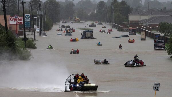 Inundación en Texas (archivo) - Sputnik Mundo