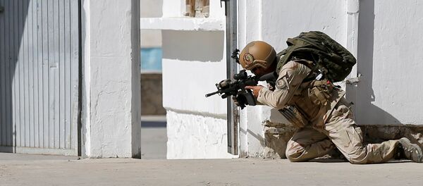 Un policía afgano (archivo) - Sputnik Mundo