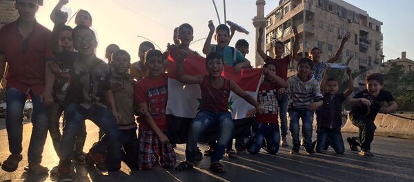 Niños en Siria (archivo) - Sputnik Mundo