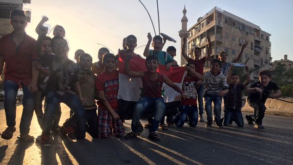 Niños en Siria (archivo) Niños en Siria (archivo) - Sputnik Mundo