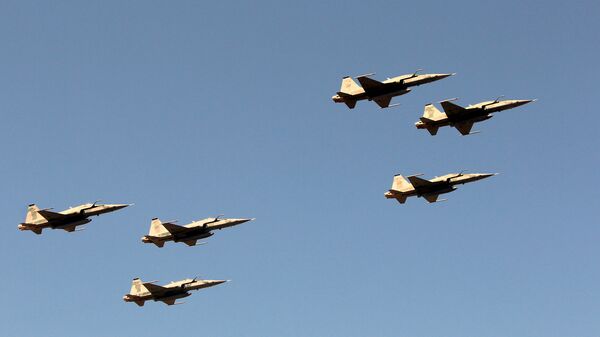 Aviones de caza F-5 de la Fuerza Aérea de Brasil - Sputnik Mundo