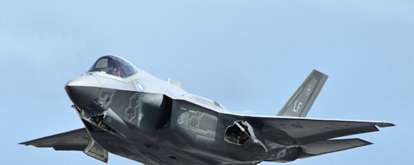 Un caza estadounidense de quinta generación F-35B (archivo) - Sputnik Mundo
