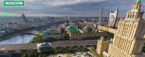 Moscú en la década de los 2030, según imagina el portal Earth 2050 Moscú en la década de los 2030, según imagina el portal Earth 2050 - Sputnik Mundo