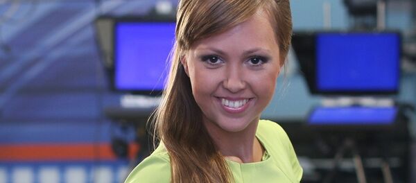 Anna Kurbátova, reportera rusa secuestrada en Kiev - Sputnik Mundo