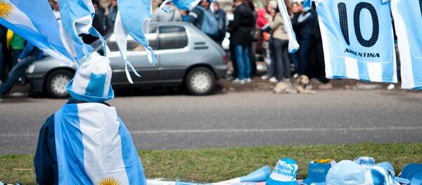 Previa a un partido de fútbol de Argentina - Sputnik Mundo
