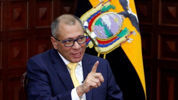 Jorge Glas, vicepresidente de Ecuador (archivo) - Sputnik Mundo