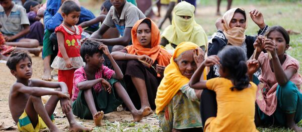 Los refugiados rohingyas en Bangladés (archivo) Los refugiados rohingyas en Bangladés (archivo) - Sputnik Mundo