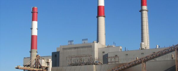 Una planta química   - Sputnik Mundo