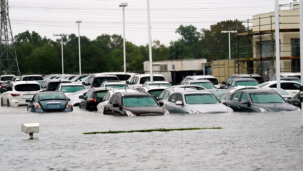 Consecuencias del huracán Harvey - Sputnik Mundo